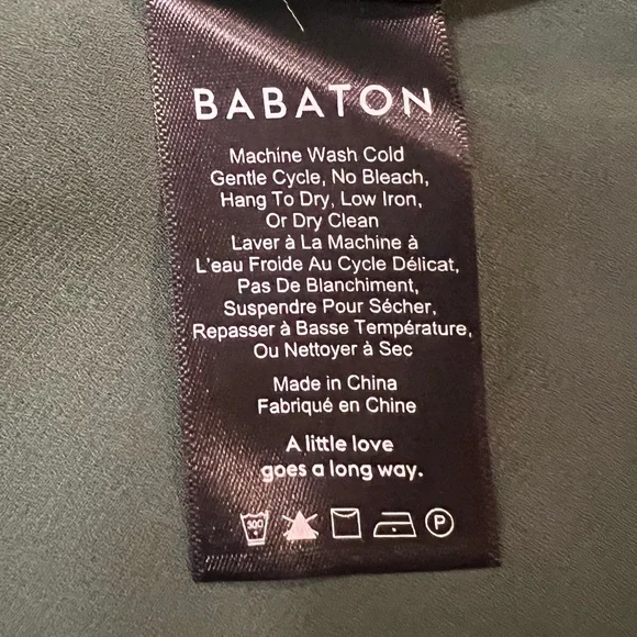 Aritzia Babaton $75 Emerald Green Wallace Wrapped midi Dress Size M - Picture 8 of 15